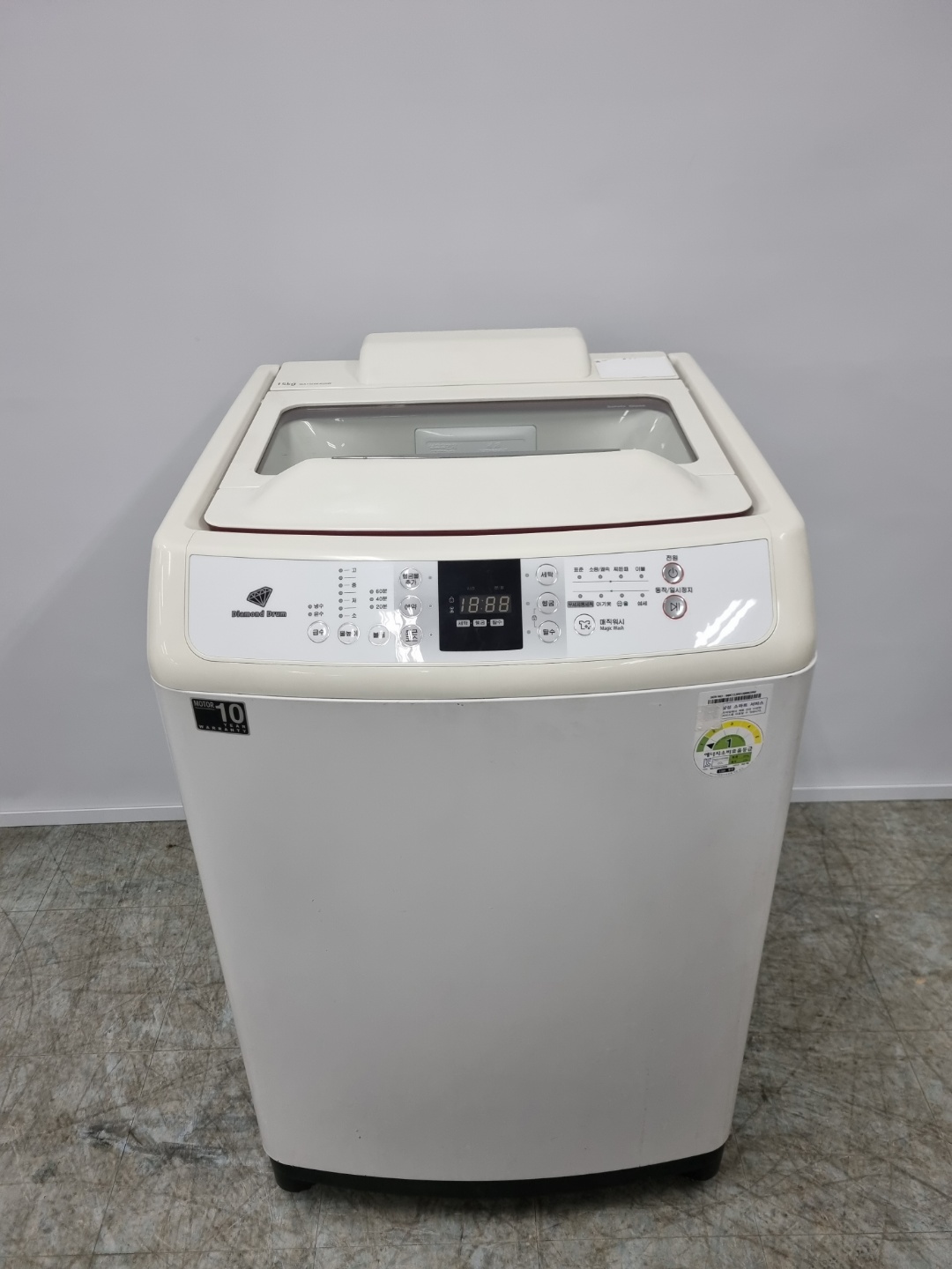 중고세탁기 삼성전자 15kg 1등급 통돌이 2013년 부천 50103