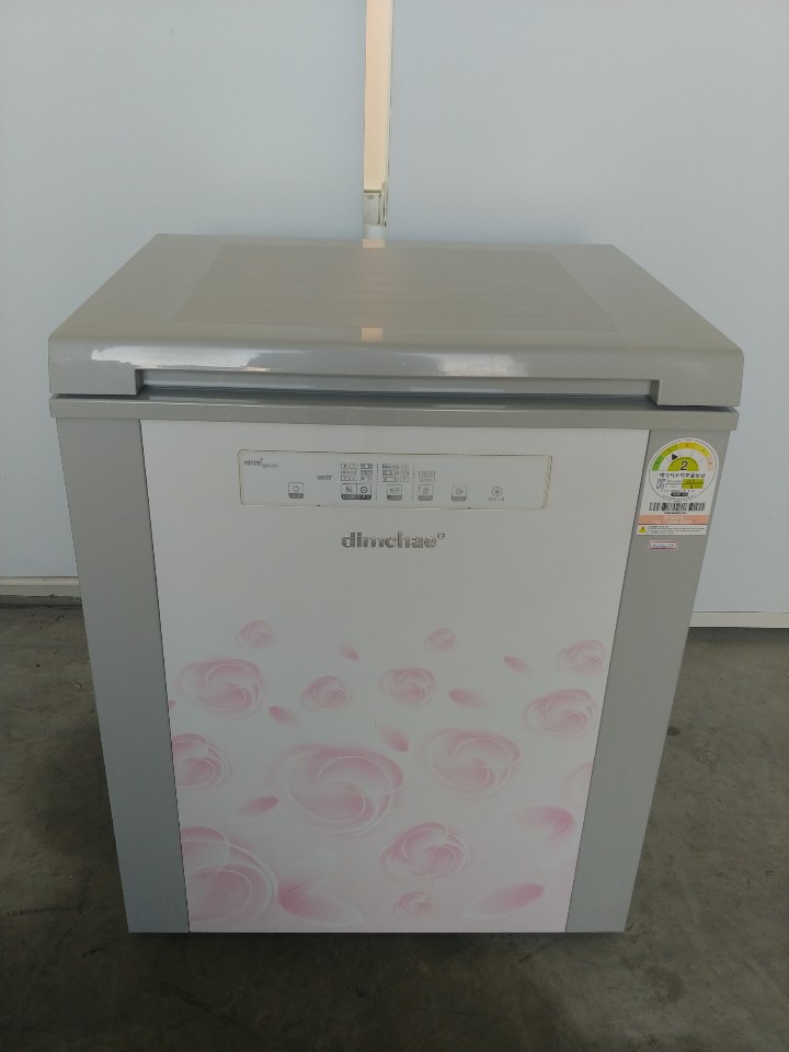 중고김치냉장고 뚜껑형  위니아딤채 120리터 2012년 냉동가능 하남 101019A05