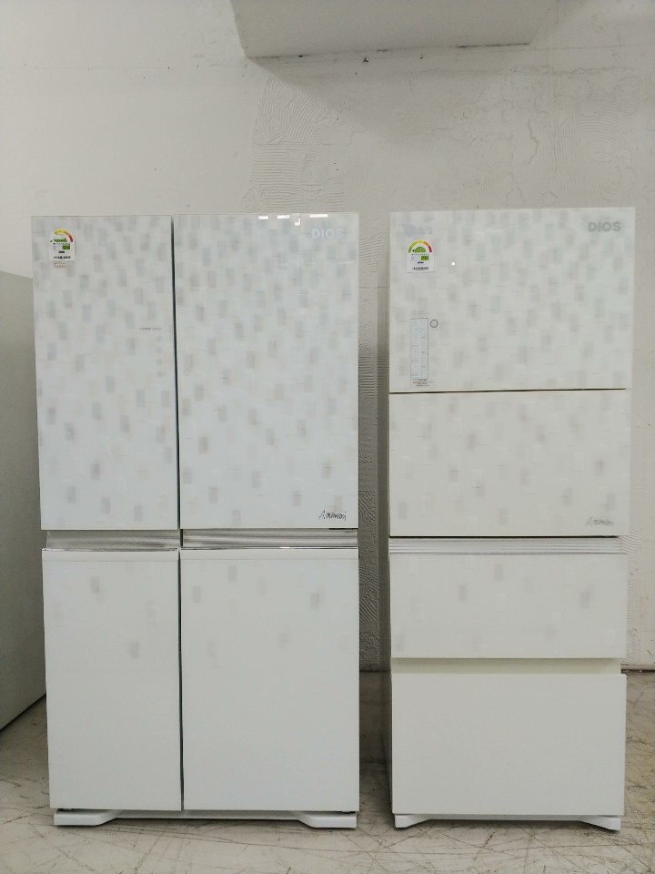 중고냉장고 LG디오스 양문형 냉장고 801리터 + 스탠드형김치냉장고 315리터 세트 2010년 하남 (1027003+1024112)