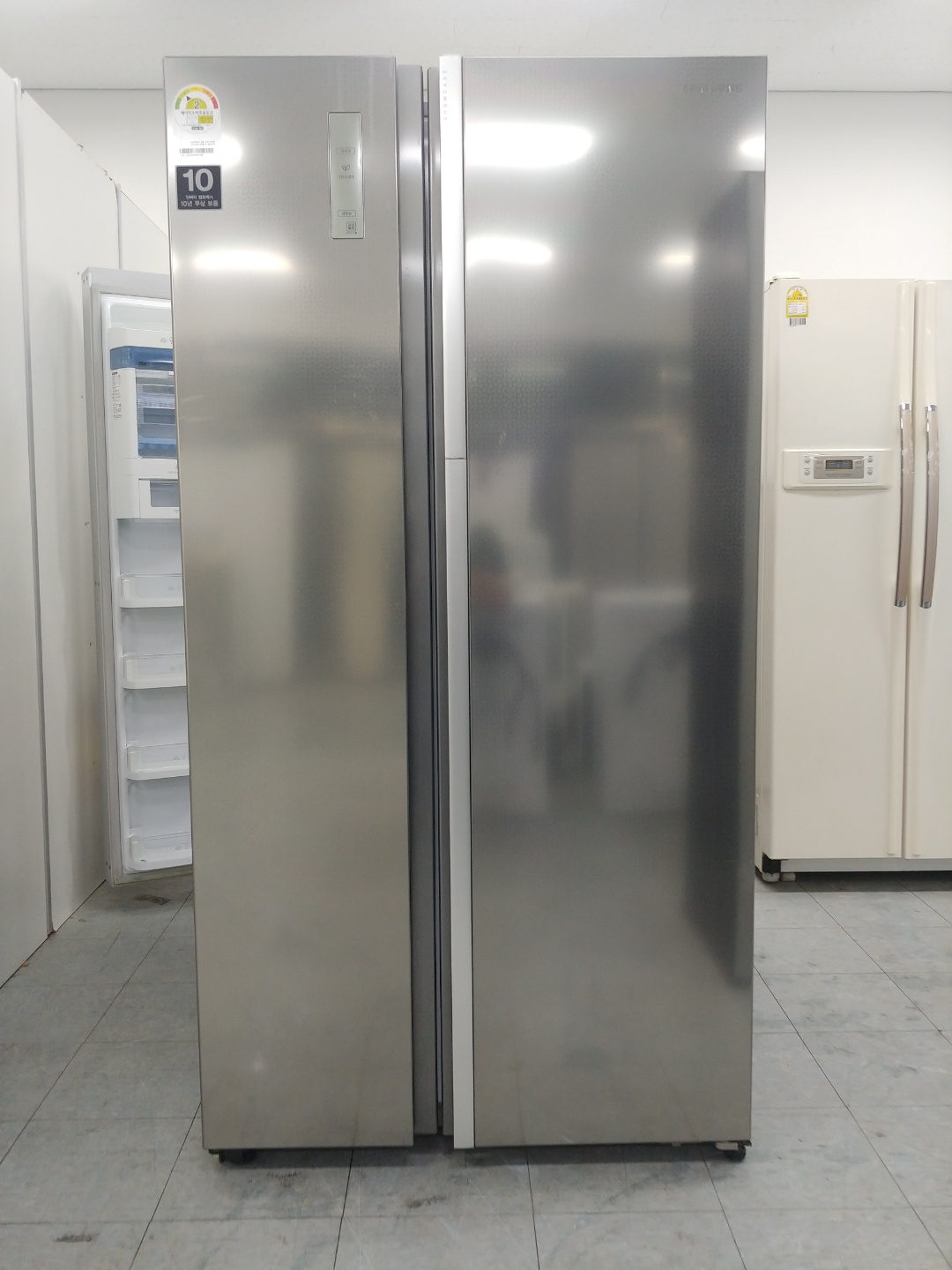 중고냉장고 삼성전자 지펠 푸드쇼케이스 양문형 냉장고 831리터 2014년 하남 092902