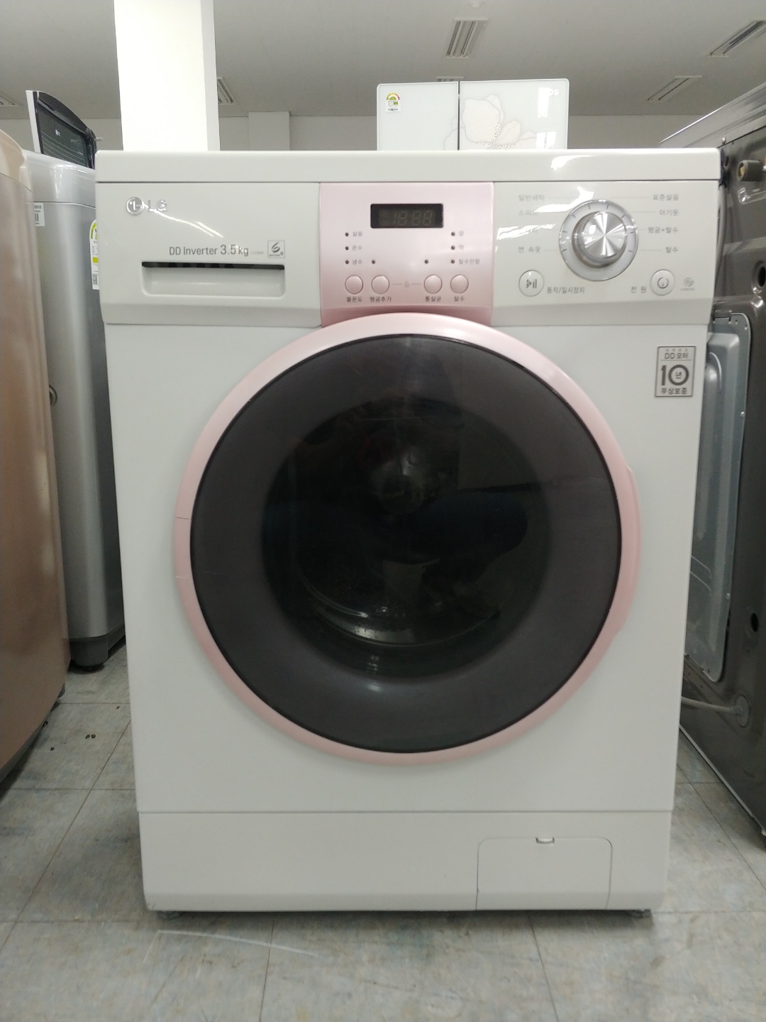 중고드럼세탁기 LG트롬 6모션 3.5키로 소형세탁기 2013년 부천 092909