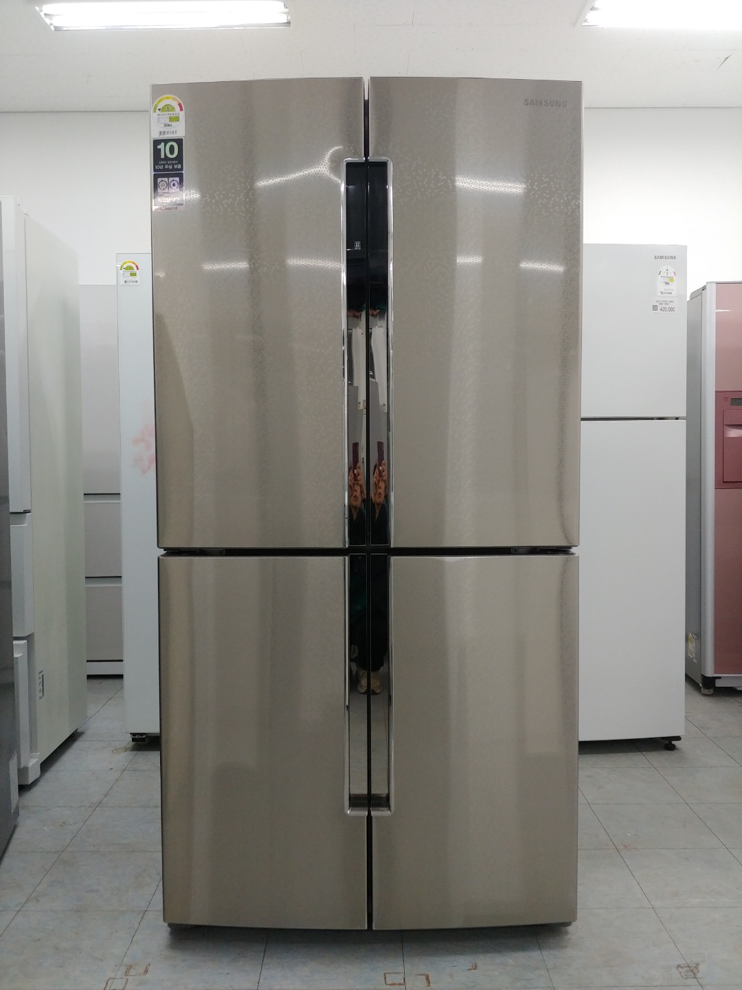 중고냉장고 양문형 삼성전자 지펠 900리터 4도어 2012년 하남 110910