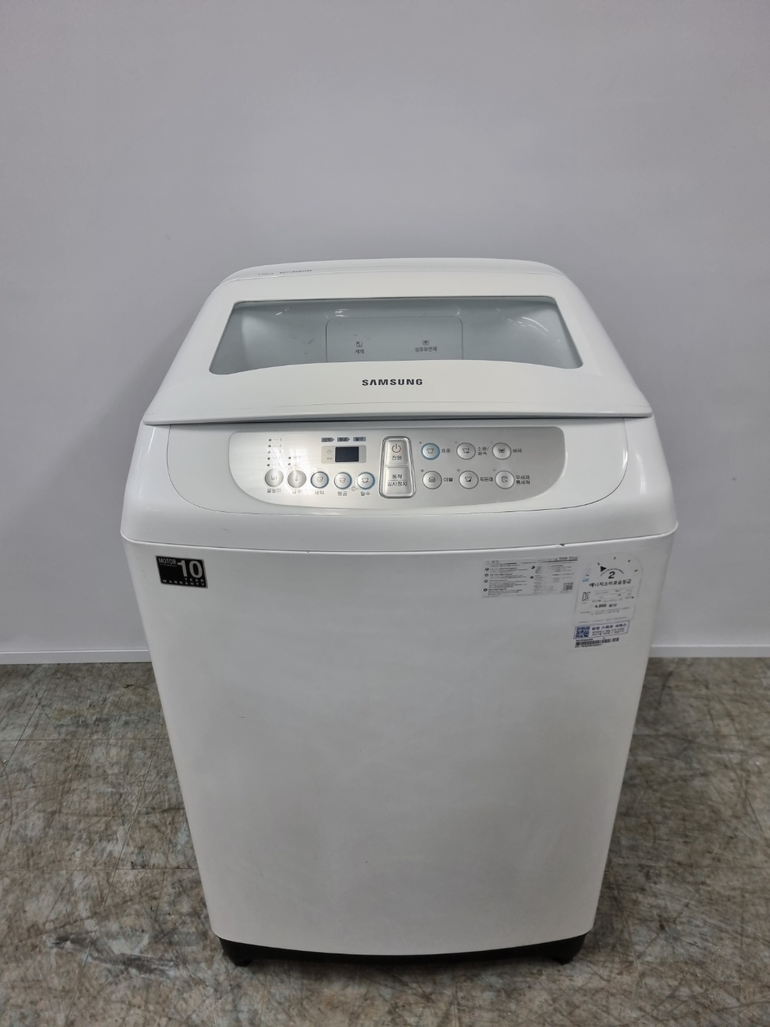 중고세탁기 삼성전자 10kg 통돌이 2017년 부천 50107